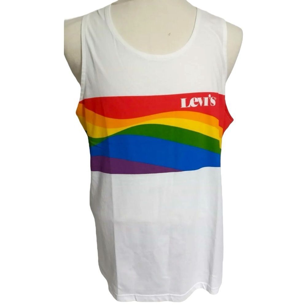 Levi’s Shirt Oversize Tank Top Sizes Rainbow Size S, M, L • NEW WITH TAG•